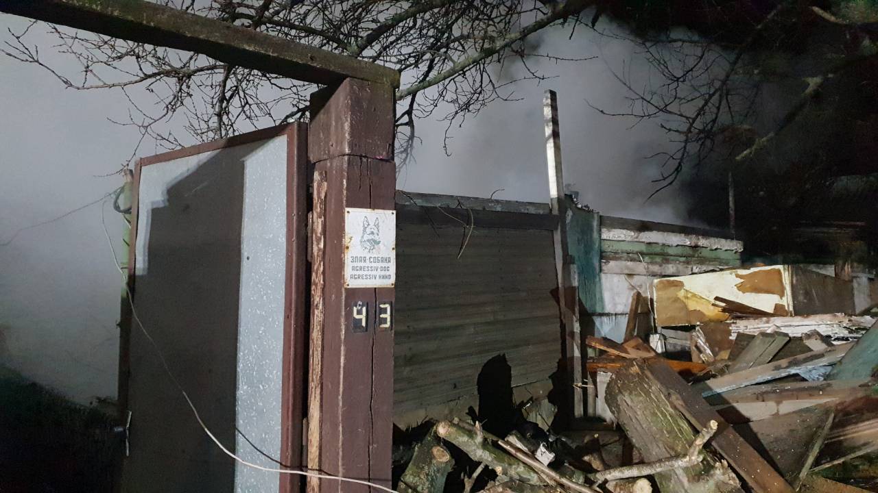 В Днепре на Ульяновой взорвался газовый баллон: один дом сгорел . Новости Днепра