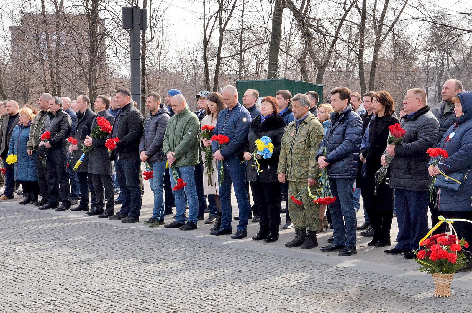День добровольца: в Днепре почтили память погибших бойцов ( Фоторепортаж). Новости Днепра