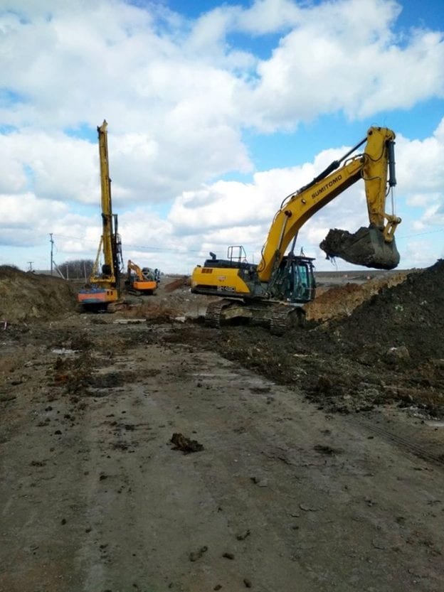 На современной магистрали из Днепра в Киев строят путепровод. Новости Днепра