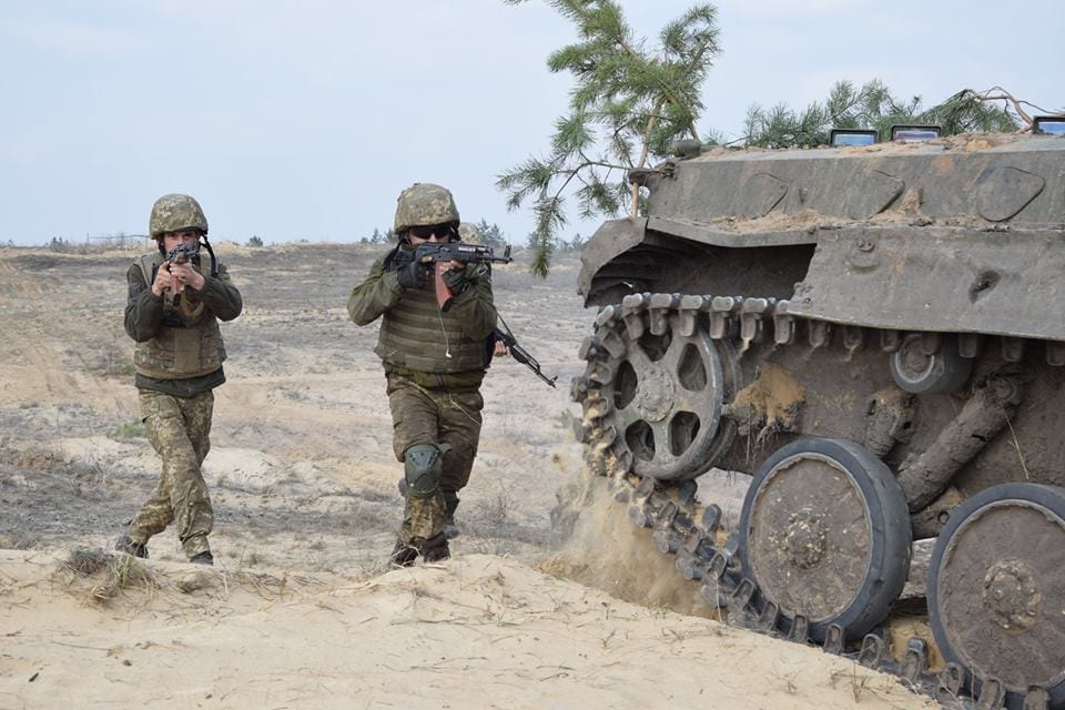 Артиллерия, авиация и танки: под Днепром начались масштабные учение военных. Новости Днепра