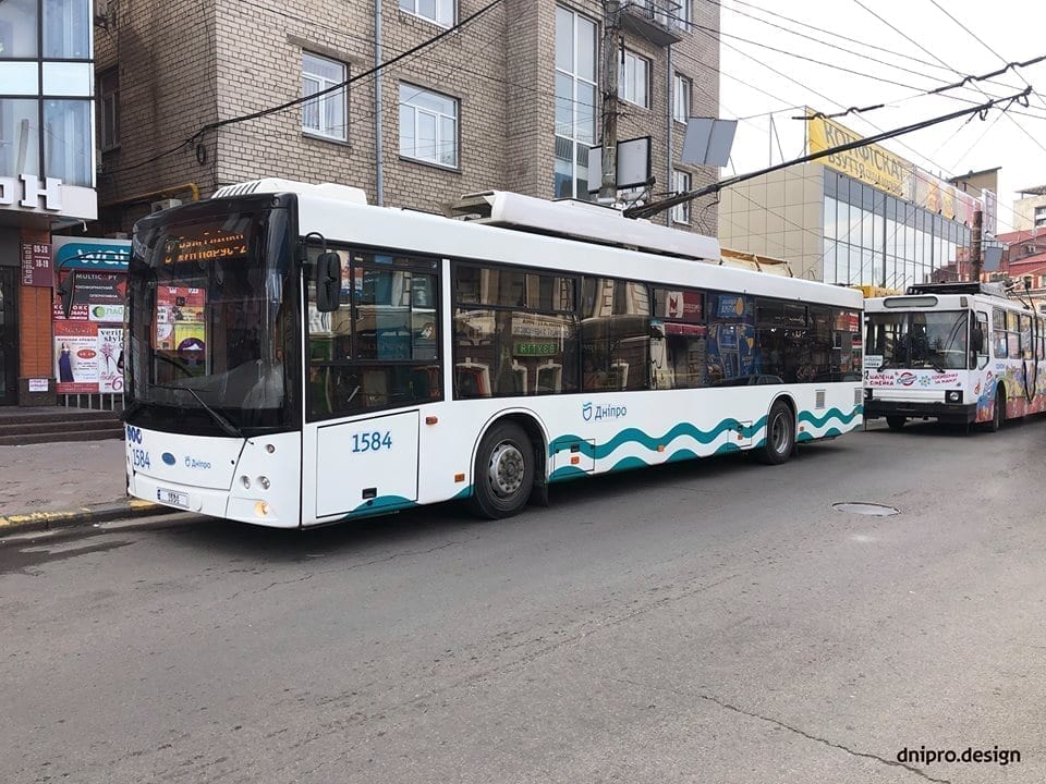 Волнующий Днепр: как новые троллейбусы города получили своё "лицо". Новости Днепра