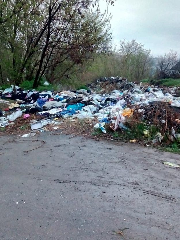 Под Днепром местные жители превратили балку в свалку. Новости Днепра