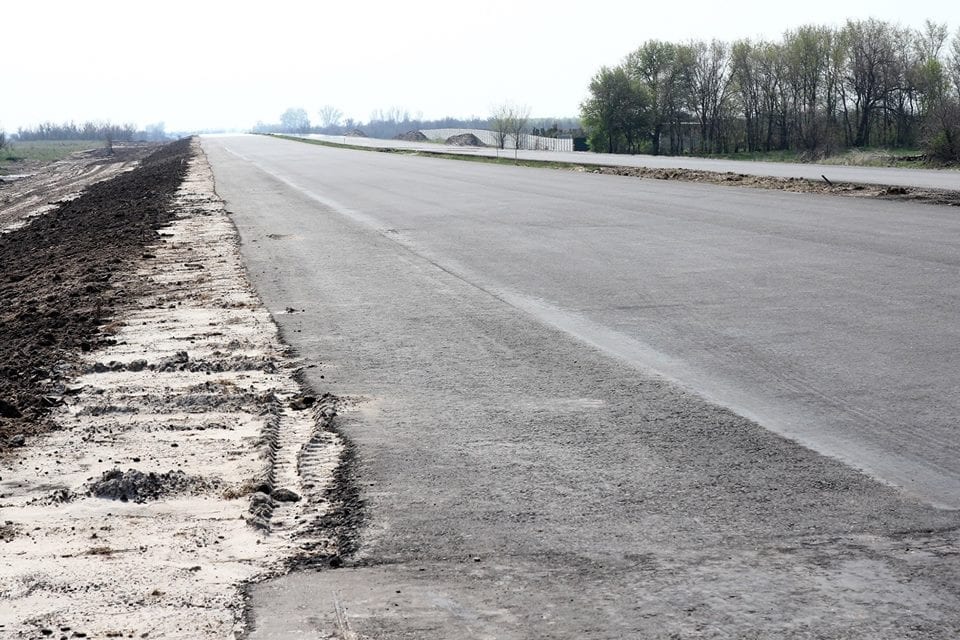 Как продвигается строительство современного автобана Днепр-Киев. Новости Днепра