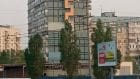 В Днепре на высотке рисуют новенький мурал. Новости Днепра