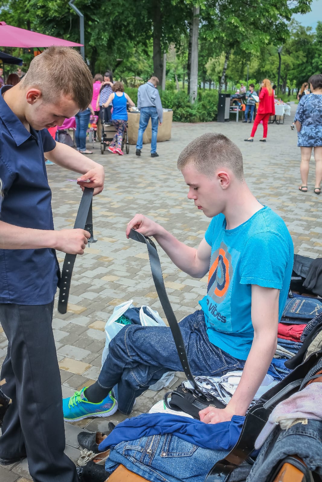 Вихідні у Дніпровському молодіжному парку "Новокодацький" пройшли під знаком доброчинності. Новости Днепра