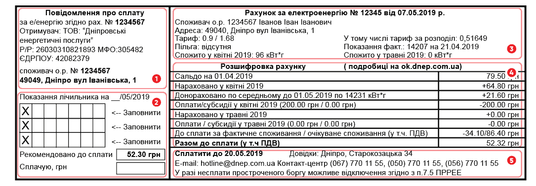 Как в Днепре платить за свет в мае: поставщик сделал важное заявление. Новости Днепра