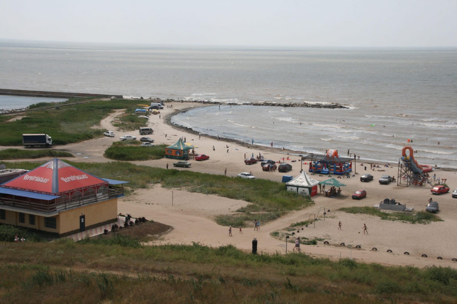 Проклятые места для купания в Азовском море показали активисты (Фото). Новости Днепра