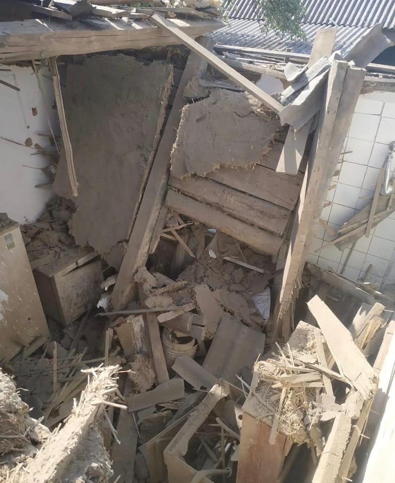 В Луганской области реактивный снаряд попал в жилой дом (Фото). Новости Днепра