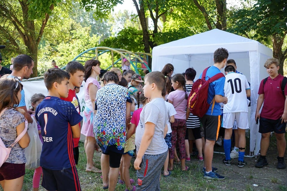 Весело, драйвово и ярко стартовал 4-й сезон Дворовых Олимпийских Игр в Днепре (Фото). Новости Днепра