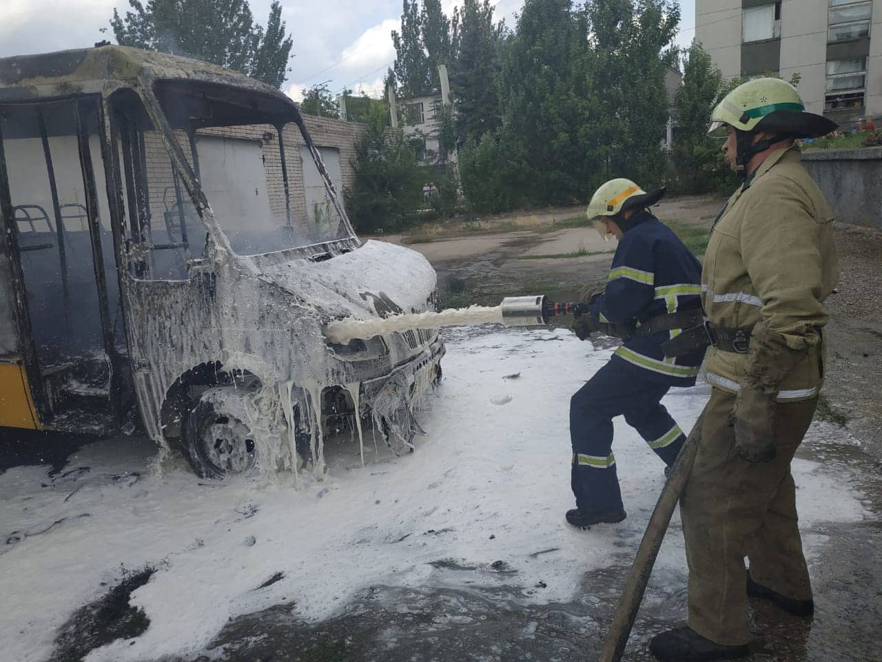 В Днепропетровской области взорвался пассажирский автобус (Фото). Новости Днепра