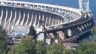 Запорожье: ремонт моста через ДнепроГЭС вызвал серьезные пробки. Новости Днепра