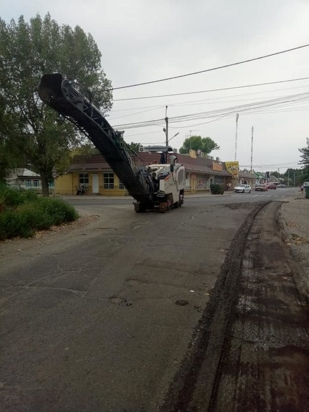 В Днепре приступили к ремонту дорог в Одинковке (Фото). Новости Днепра