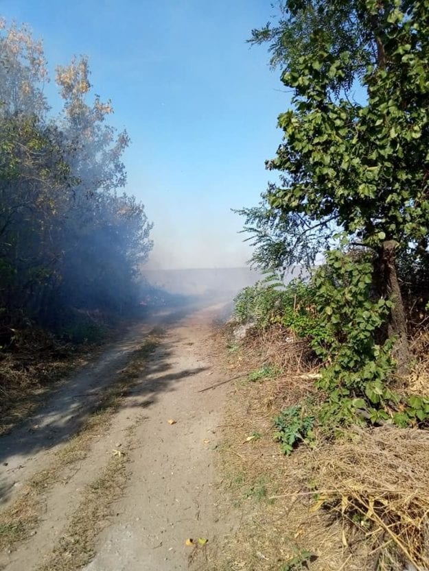 Под Днепром огромный пожар четь не уничтожил все вокруг. Новости Днепра