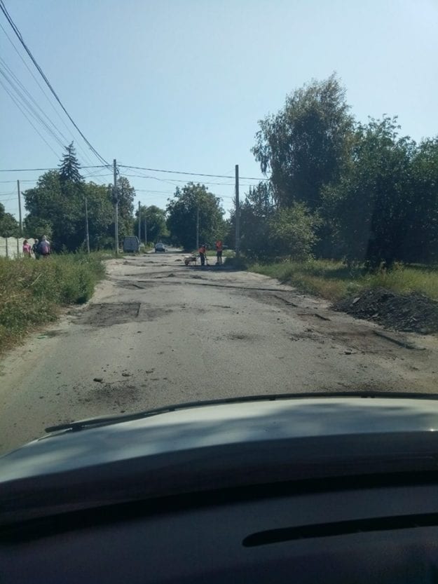 В Днепре на ж/м Игрень ремонтируют улицу Кожедуба. Новости Днепра