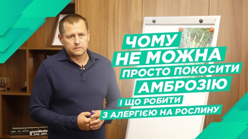 Борис Филатов: С амброзией можно бороться исключительно химическими препаратами. Новости Днепра