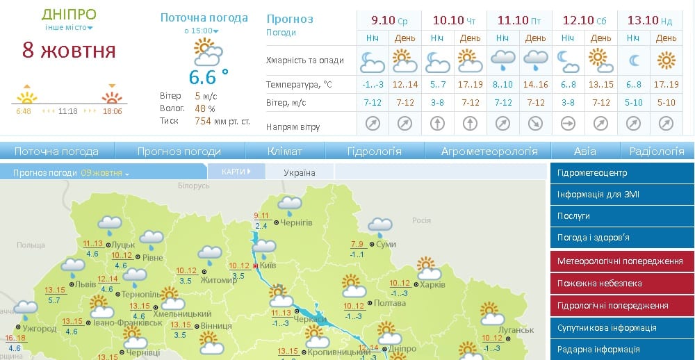 В Днепре завтра обещают сильные заморозки. Новости Днепра