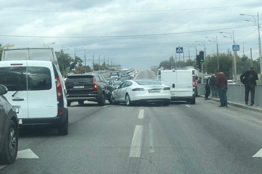 В Днепре произошло "элитное" ДТП. Новости Днепра