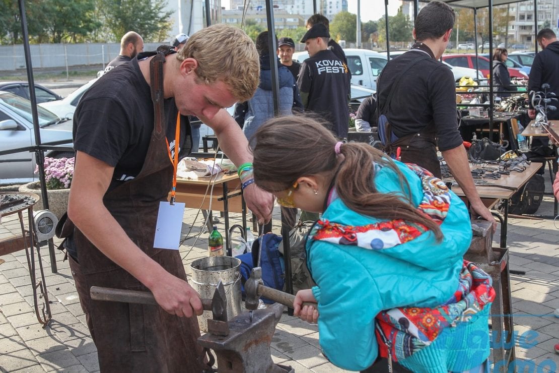 В Днепре состоялось открытие мегафестиваля кузнечного искусства «KOVAL fest-2019». Новости Днепра