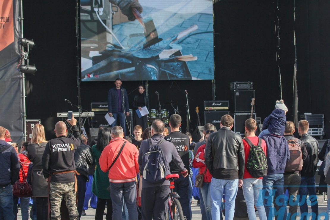 В Днепре состоялось открытие мегафестиваля кузнечного искусства «KOVAL fest-2019». Новости Днепра