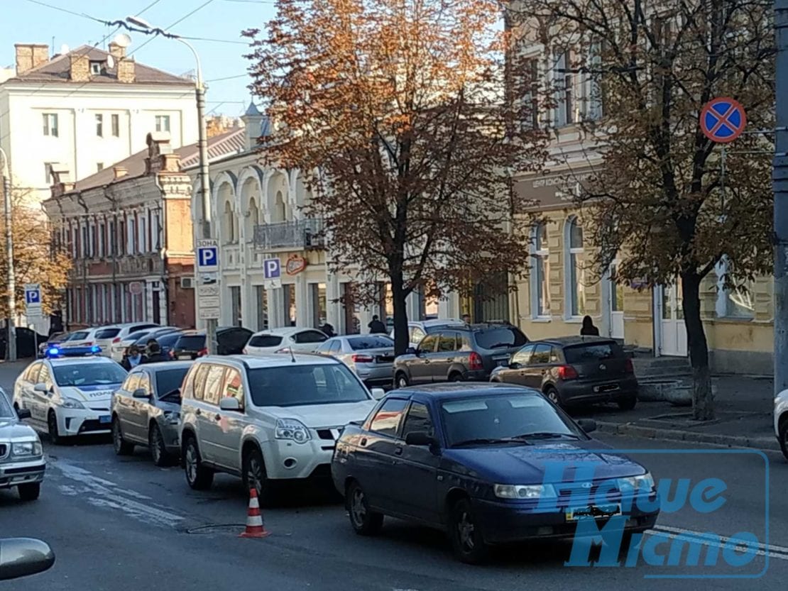 В Днепре тройное ДТП на Фабра: подробности (Фото). Новости Днепра