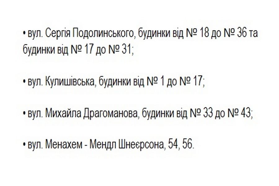 В Днепре на правом берегу отключат воду на целый день (адреса). Новости Днепра