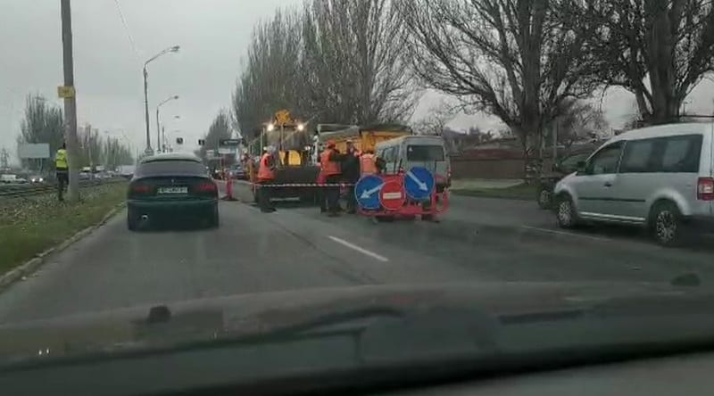 В Днепре на Донецком шоссе огромная пробка: что там происходит