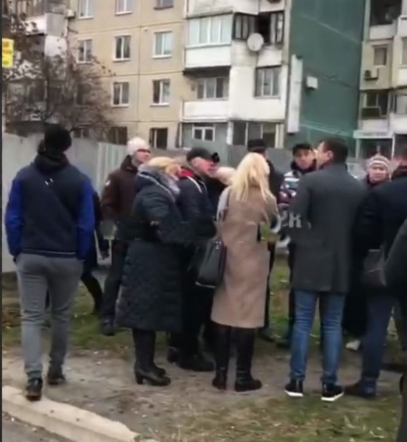 На Донецком шоссе акция протеста. Новости Днепра