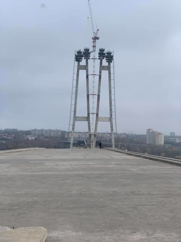В Запорожье жестко взялись за строительство скандального моста. Новости Днепра