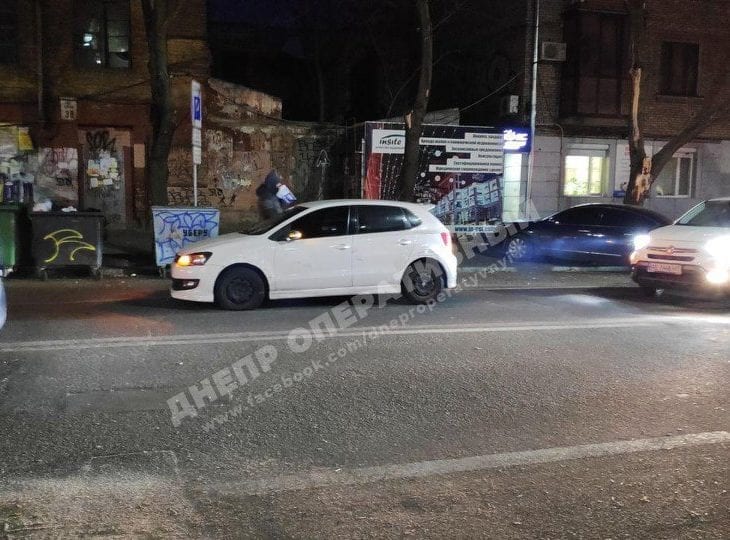 В Днепре джип протаранил 10 автомобилей (Видео). Новости Днепра