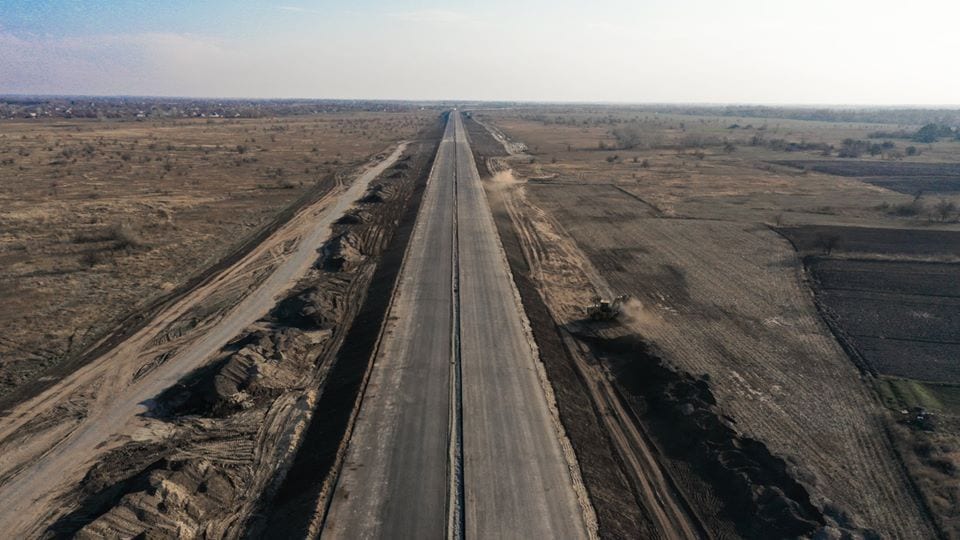 Как идет строительство трассы с Днепра на Киев. Новости Днепра