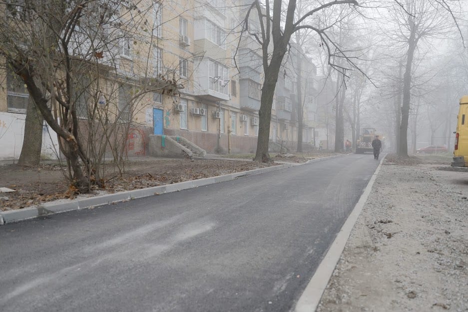 У Дніпрі цьогоріч масово ремонтують внутрішньоквартальні дороги. Новости Днепра