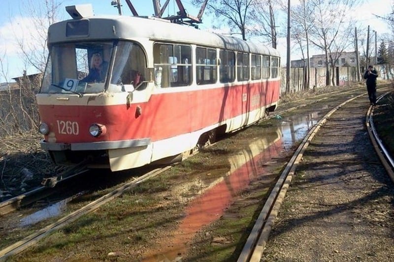 Происшествие Днепр: пытались ограбить кондуктора трамвай №9