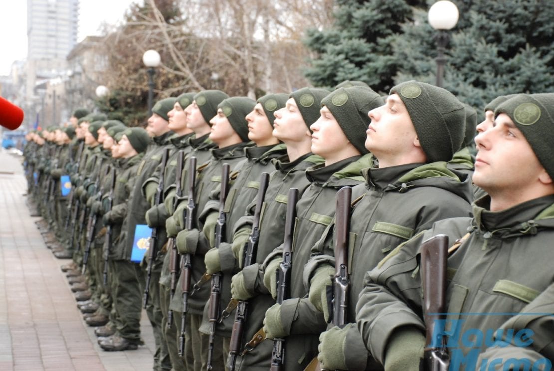 В Днепре около сотни военных приняли присягу. Новости Днепра