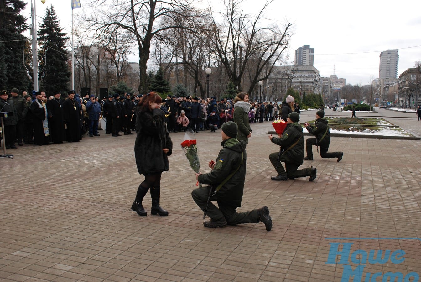 В Днепре около сотни военных приняли присягу. Новости Днепра