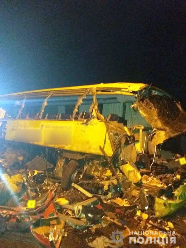 Автобус «Херсон – Москва» попал в смертельное ДТП