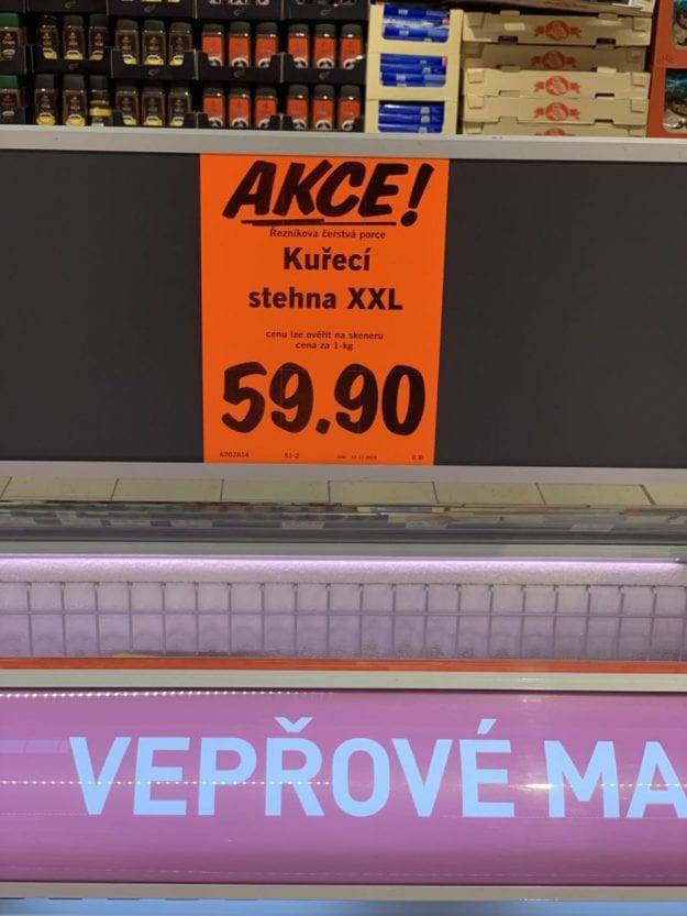 "Заробитчанин" сравнил цены на продукты в Чехии и в Украине