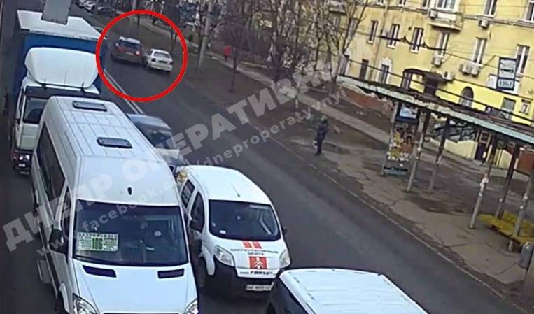 ДТП Днепр: видео момента серьезной аварии на Крвиорожской