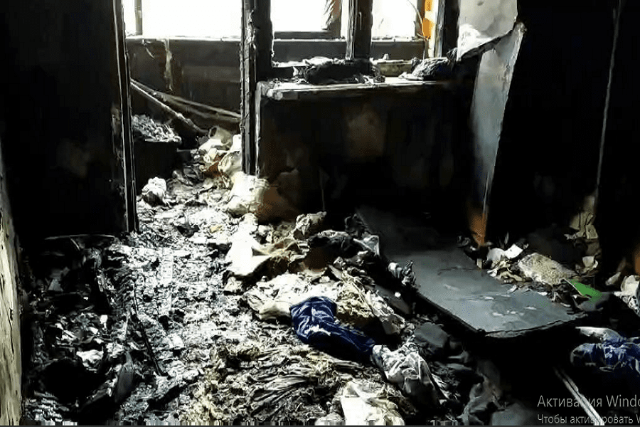 Происшествие Каменское: под Днепром в огне чудом не погибли люди