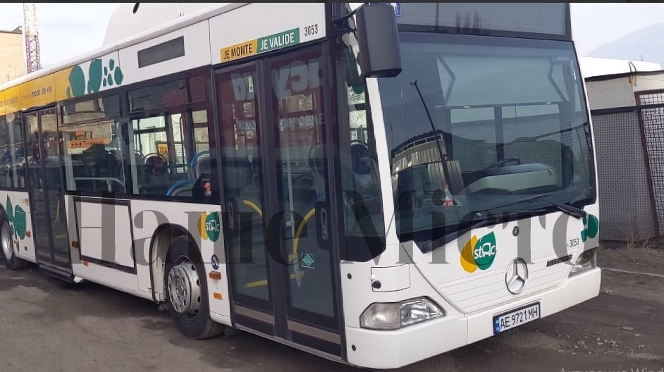 136 маршрут Днепр: автобус повышенной вместимости (Фото, видео)