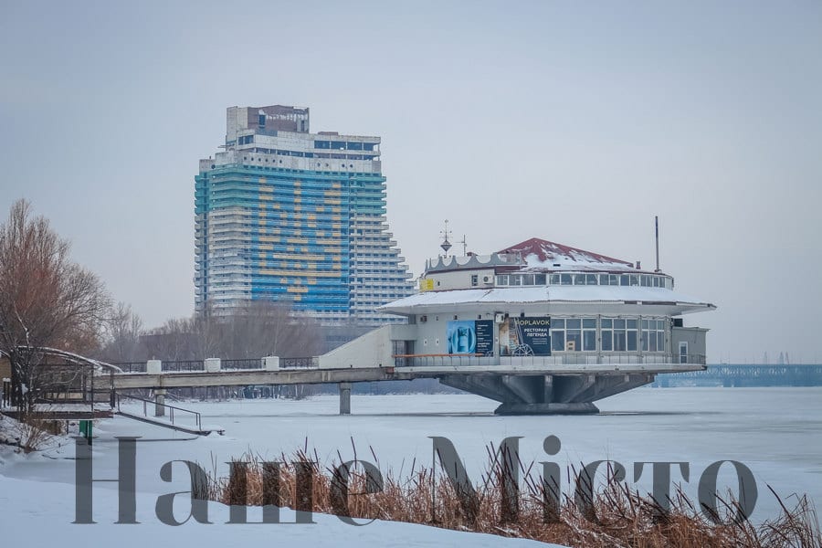 В Днепр пришла зима: последствия снегопада. Новости Днепра