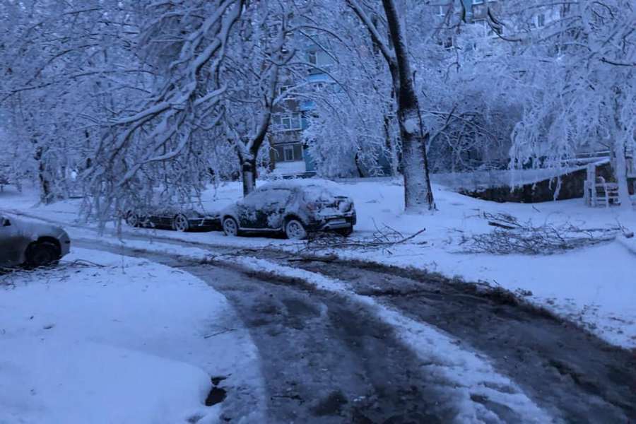 В Днепр пришла зима: последствия снегопада. Новости Днепра