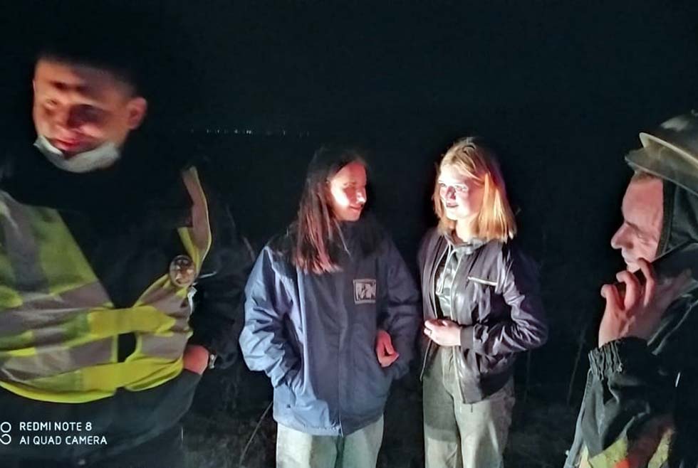 Под Днепром ночью в лесу потерялись две девочки (Фото)