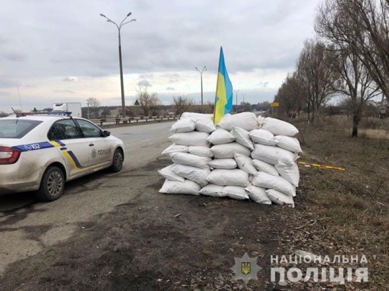 Под Днепром на блок-постах дежурит полиция Новости Днепра