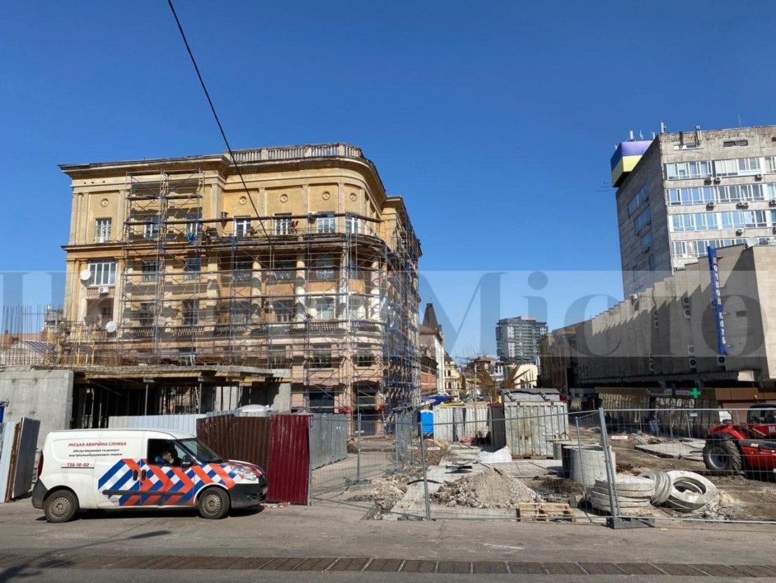 В Днепре началась реконструкция одной из первых "сталинок" (Фото)