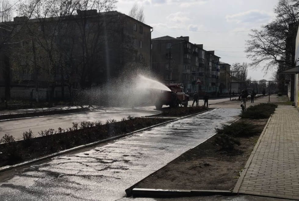 Коронавирус в Першотравенске: город обработают спецраствором