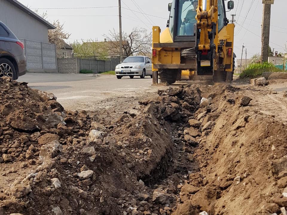 В Днепре проводят масштабный ремонт дорог на ж/м Игрень