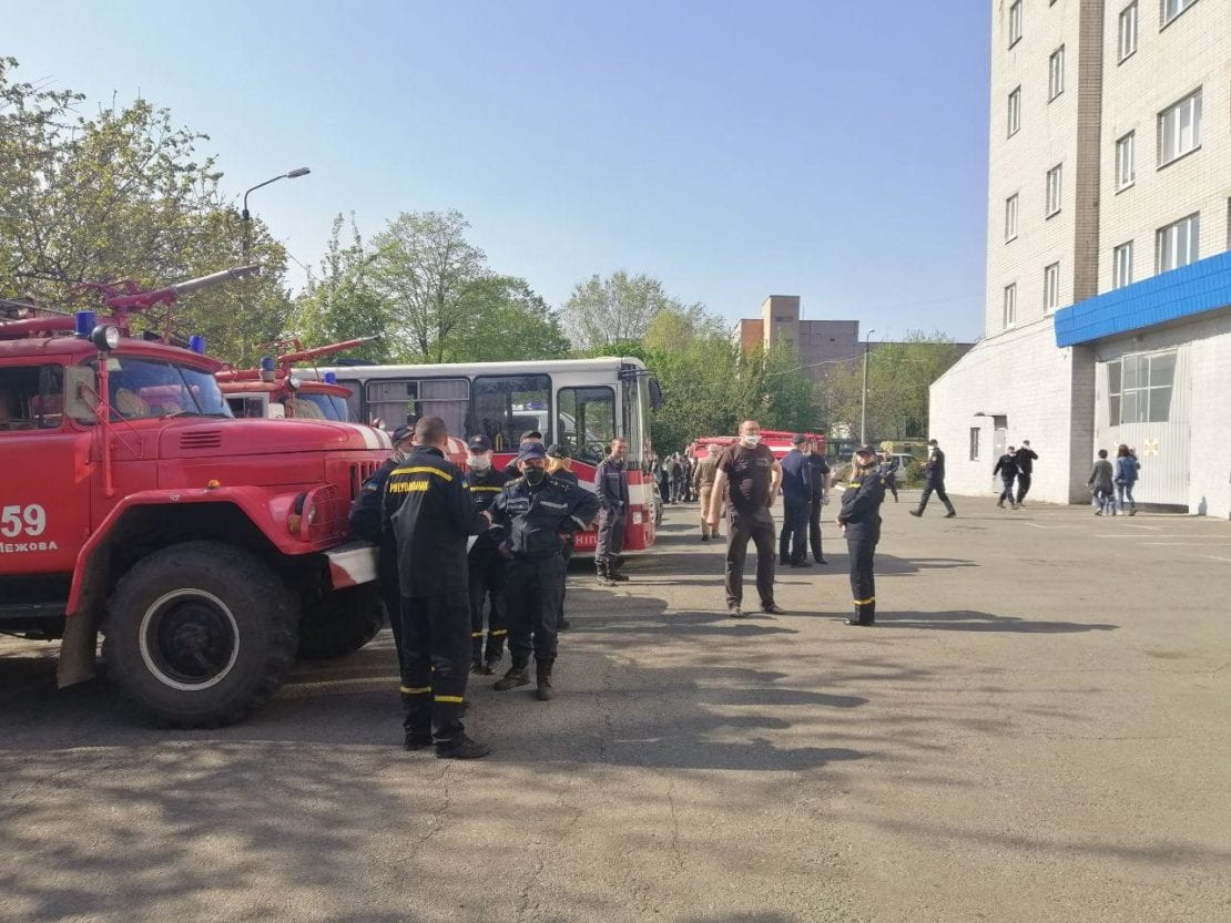 Днепр вернулись спасатели из Чернобыля. Новости Днепра