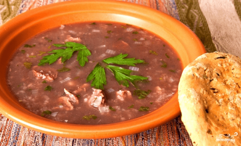 Пряный суп «Харчо» по-грузински: классический рецепт
