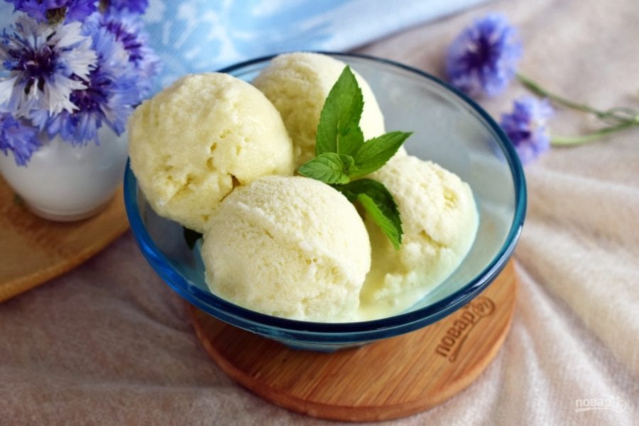 Мятное мороженое: сливочное наслаждение в жаркий день (Фото)