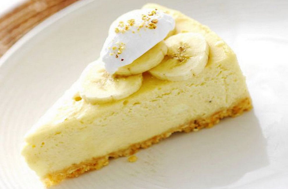 Банановый чизкейк с творогом без выпечки: рецепт вкусного десерта
